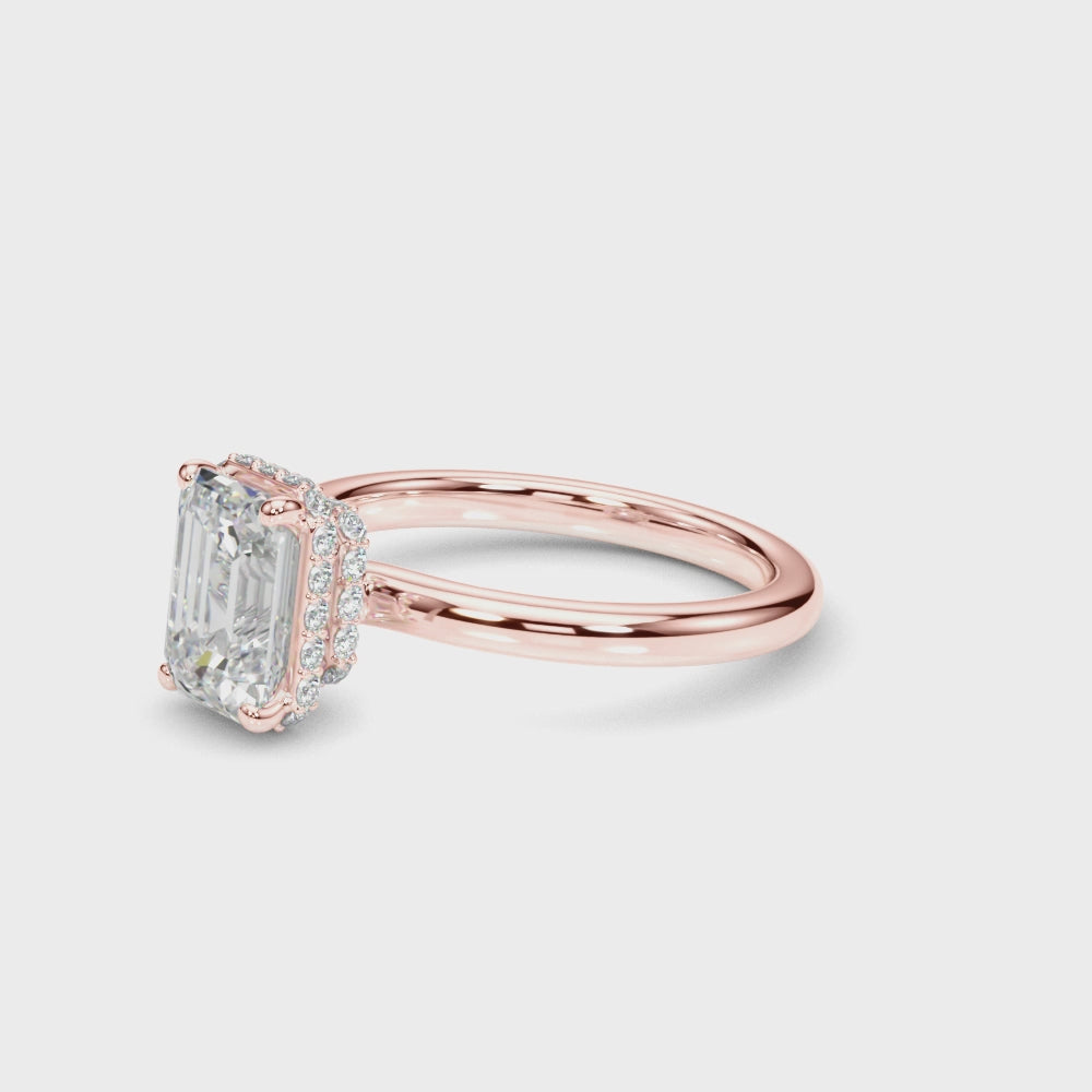 Load video: Liora Dual Halo Ring