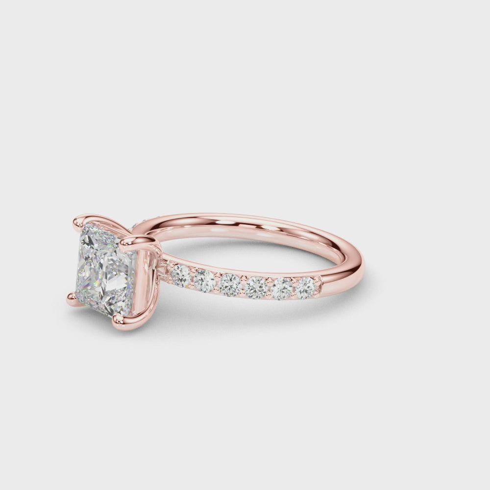 Load video: Celeste Pavé Ring