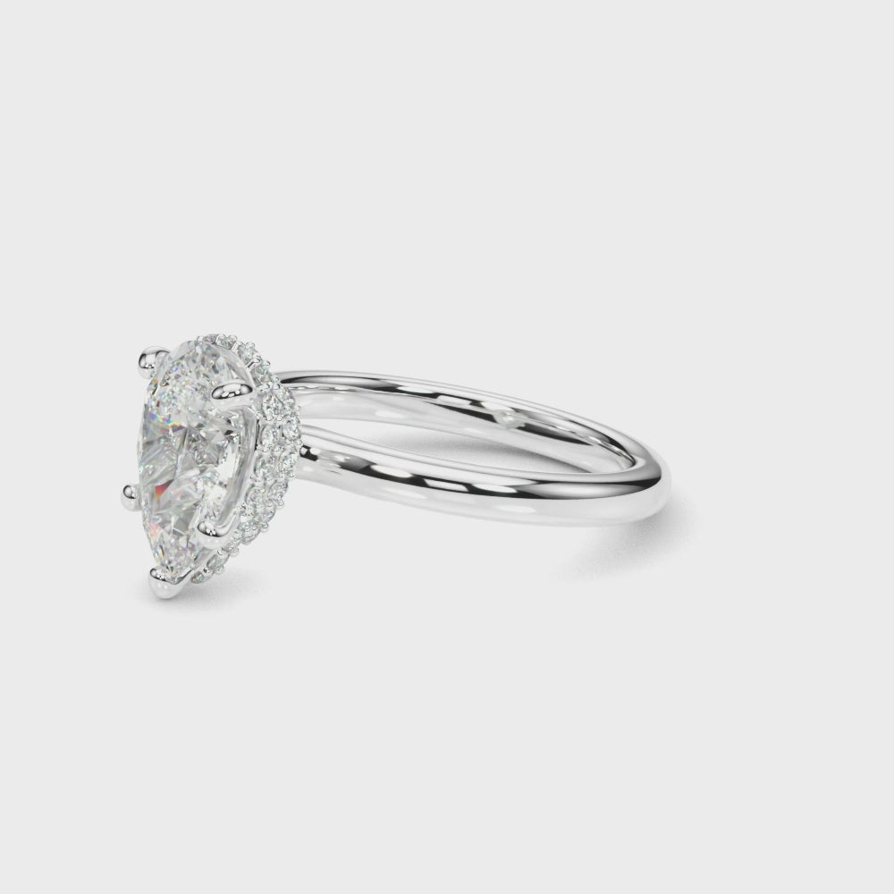Load video: Liora Dual Halo Ring